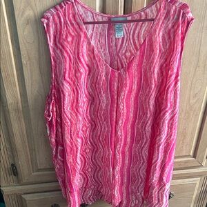 Sleeveless V-Neck Tank Top